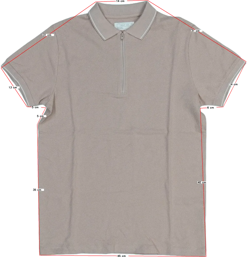 Rózsaszín Next Galléros póló EU 158 / UK 13 év / US 14 év/XL