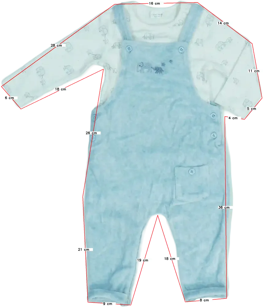 Blue Next 2-piece set - Top &amp; Bottom EU 74 / UK 6-9 months / US 6-9 months
