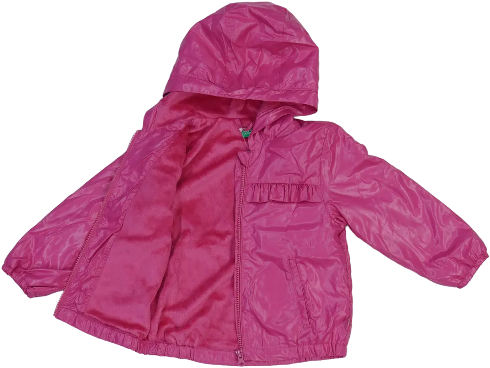 Rózsaszín Benetton Esőkabát EU 98 / UK 3 év / US 3T