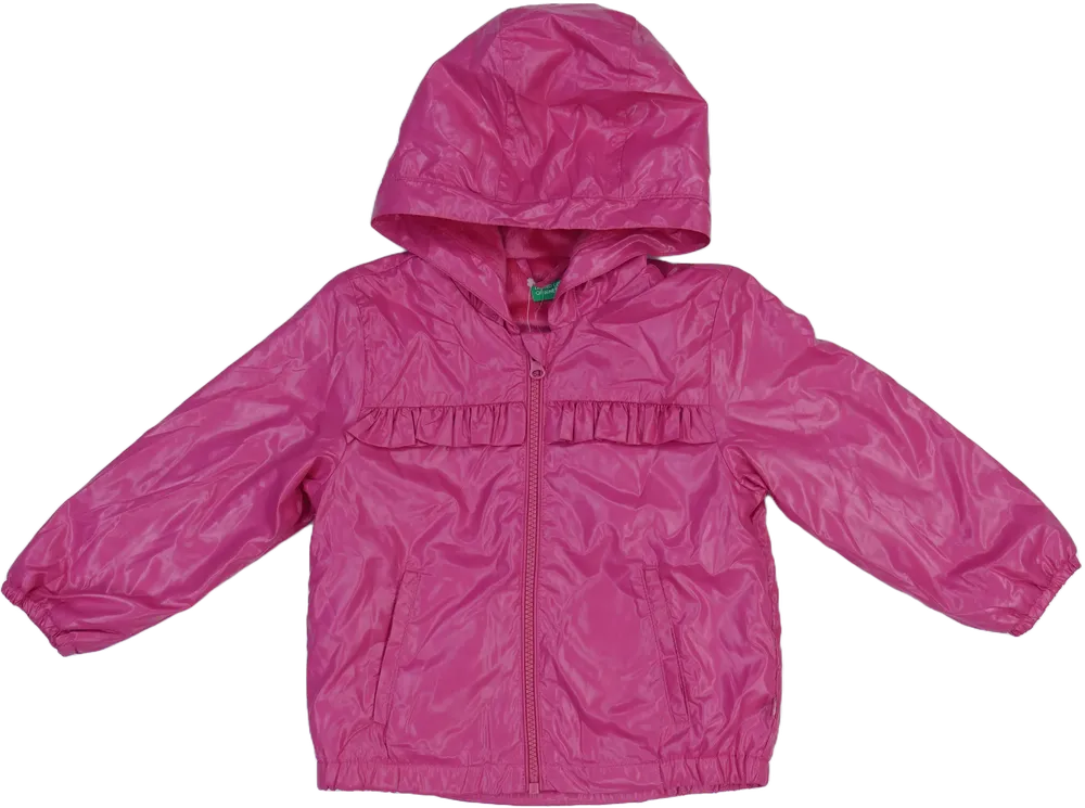 Rózsaszín Benetton Esőkabát EU 98 / UK 3 év / US 3T