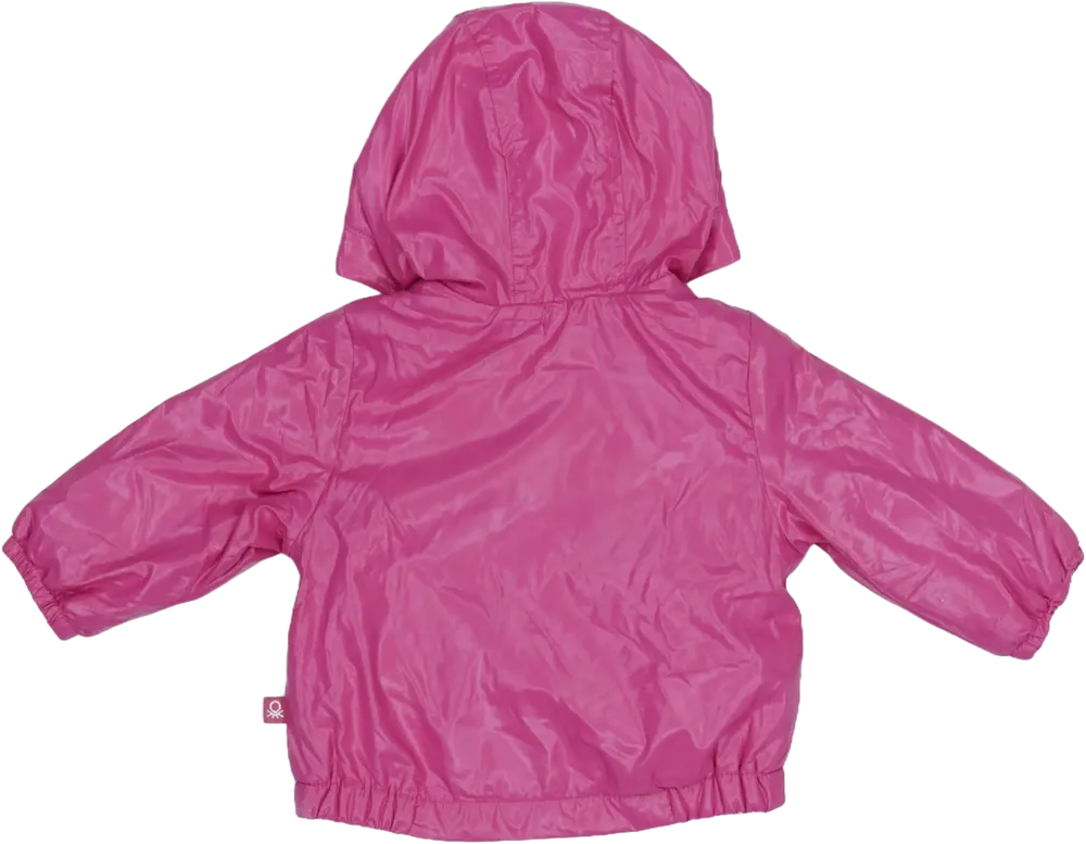 Rózsaszín Benetton Esőkabát EU 68 / UK 3-6 hónap / US 3-6 hónap