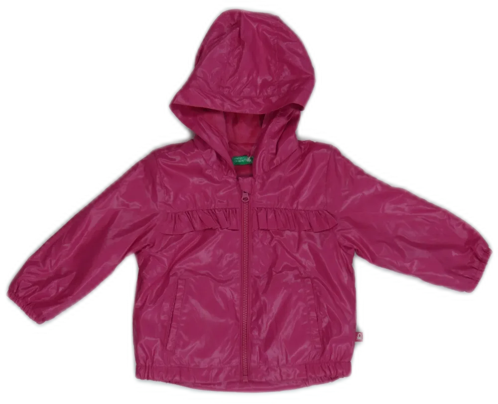 Rózsaszín Benetton Esőkabát EU 86 / UK 12-18 hónap / US 18 hónap