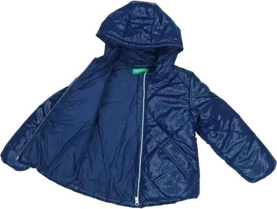 Kék Benetton Télikabát EU 110 / UK 5 év / US 5 év/XS