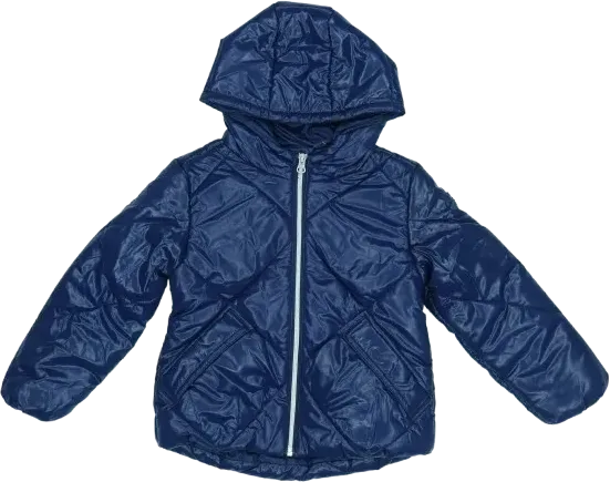 Kék Benetton Télikabát EU 110 / UK 5 év / US 5 év/XS