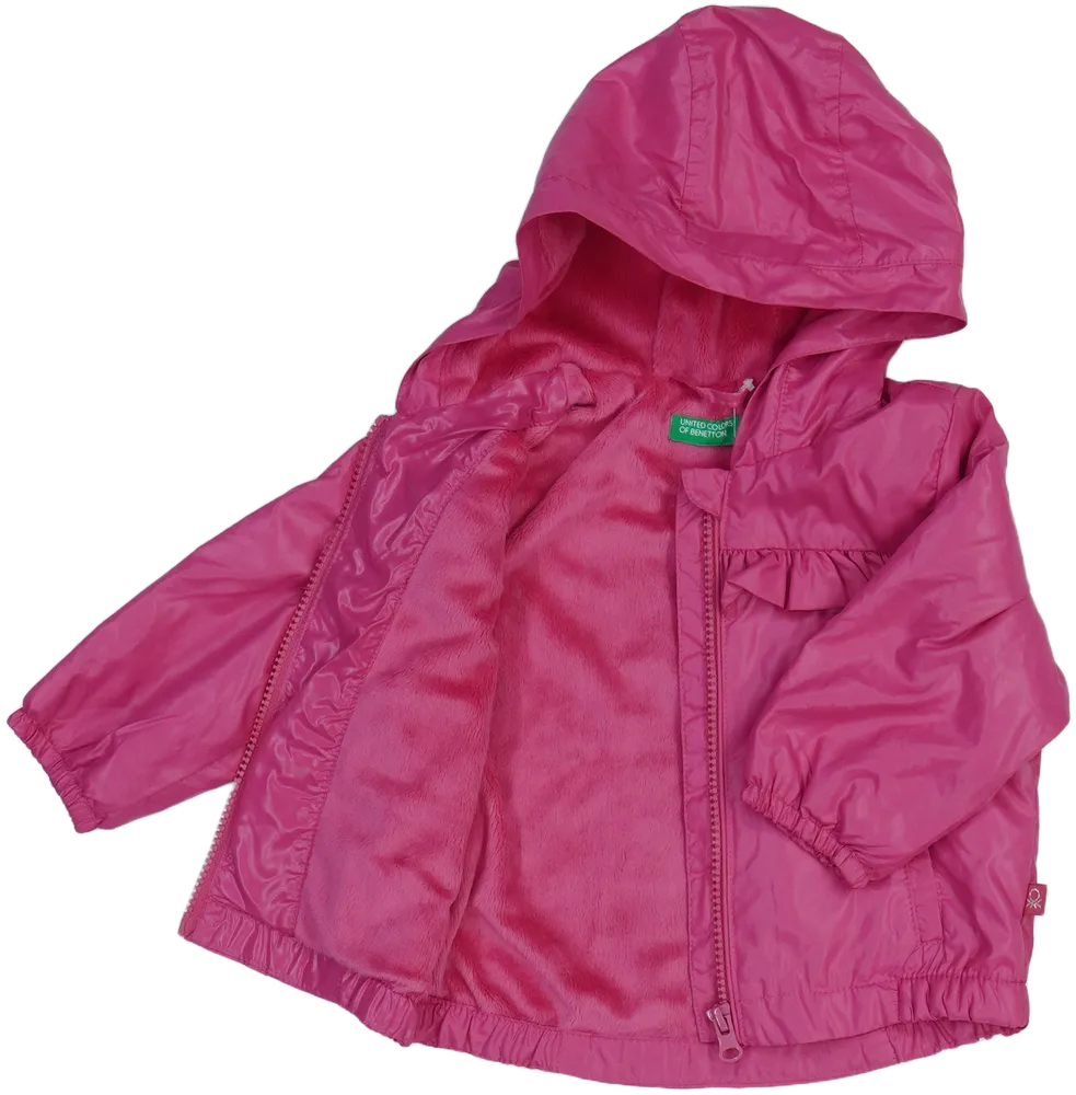 Rózsaszín Benetton Esőkabát EU 80 / UK 9-12 hónap / US 12 hónap