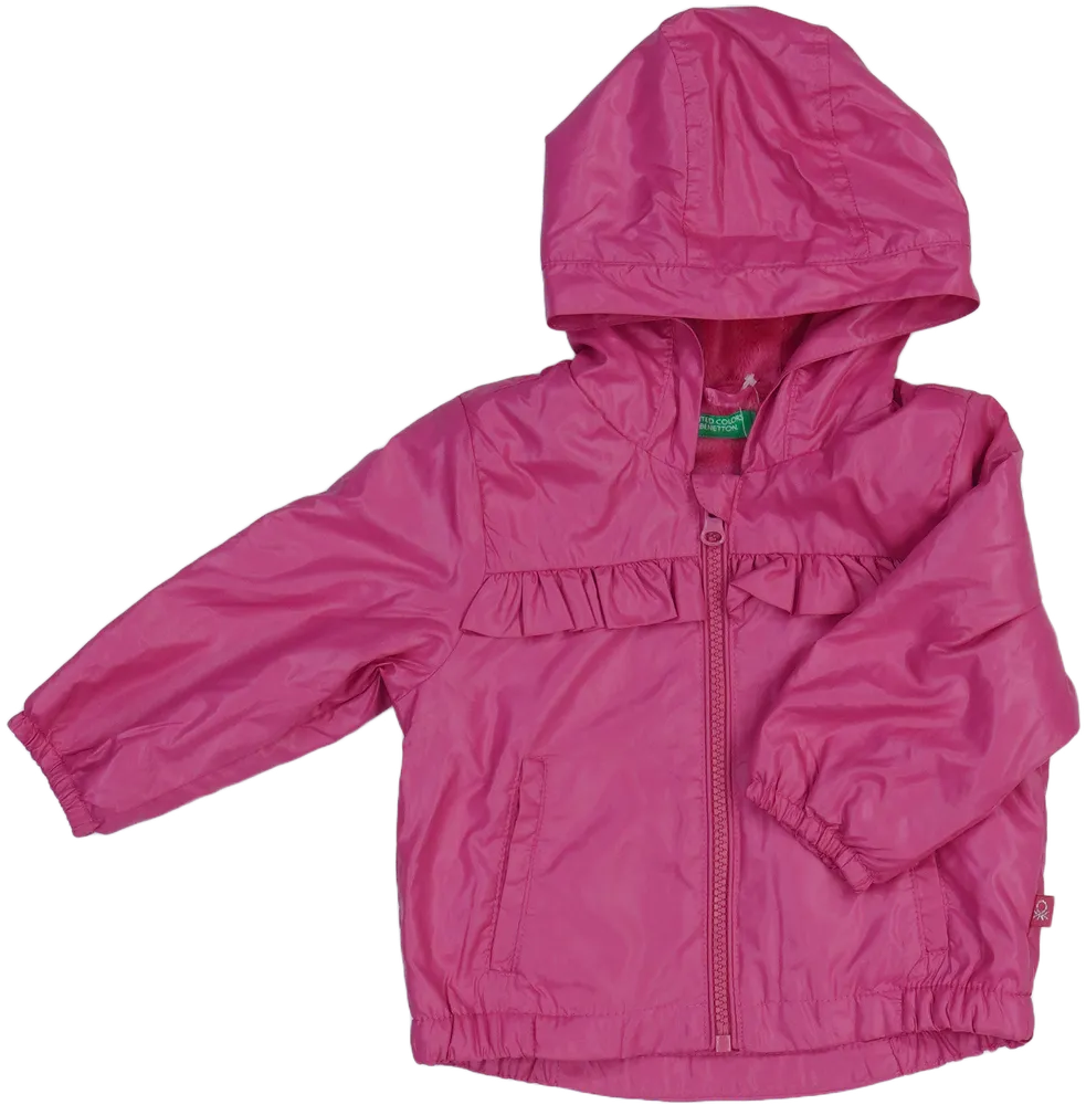 Rózsaszín Benetton Esőkabát EU 80 / UK 9-12 hónap / US 12 hónap
