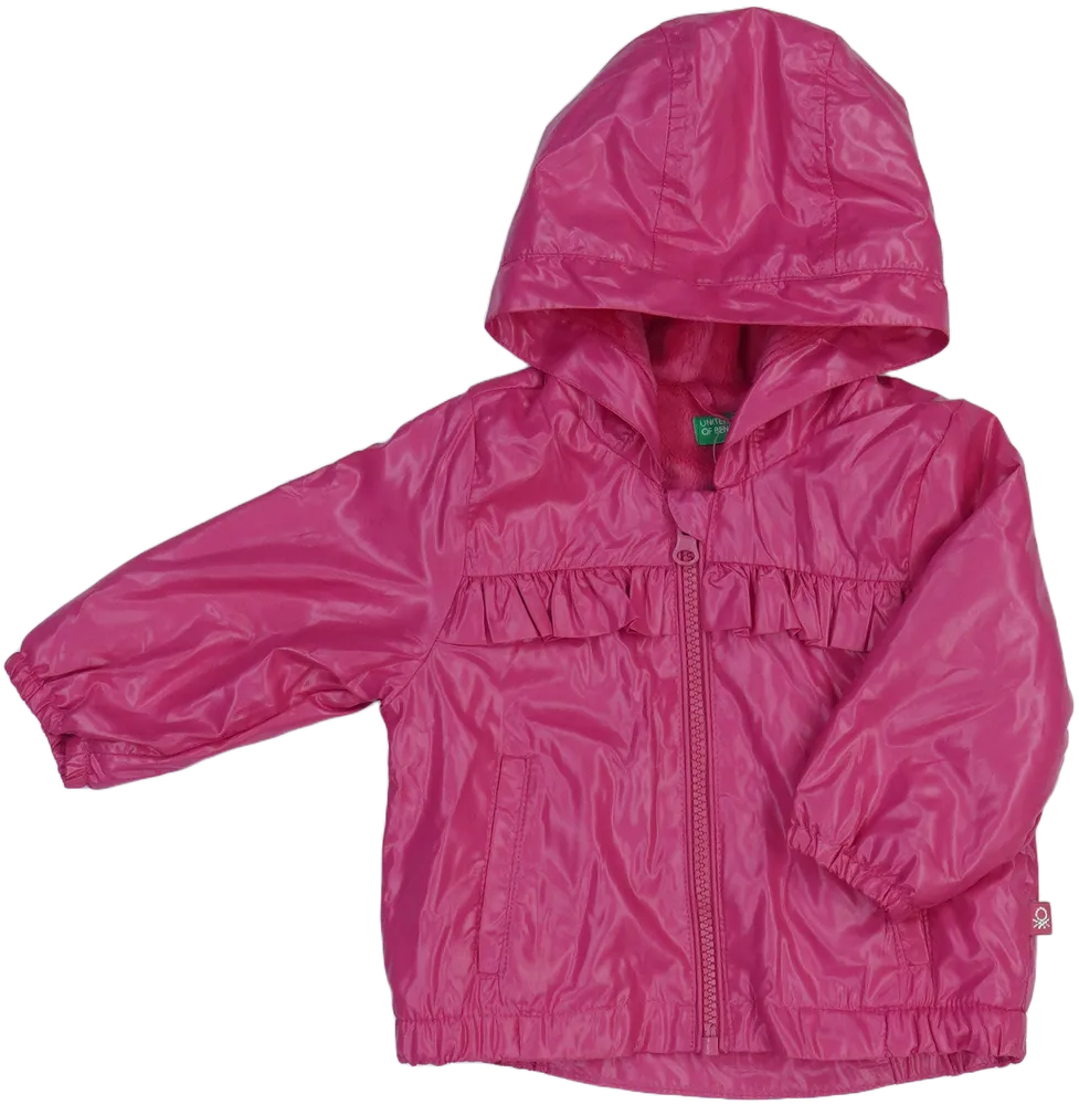 Rózsaszín Benetton Esőkabát EU 74 / UK 6-9 hónap / US 6-9 hónap