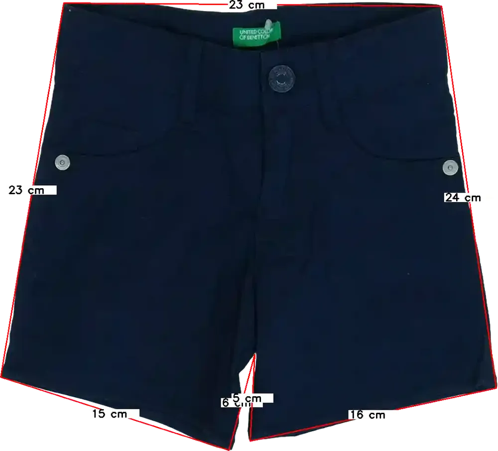Kék Benetton Rövidnadrág EU 80 / UK 9-12 hónap / US 12 hónap