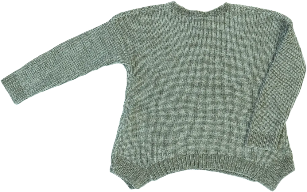 Zöld Benetton Kötött pulcsi EU 128 / UK 8 év / US 8 év/M