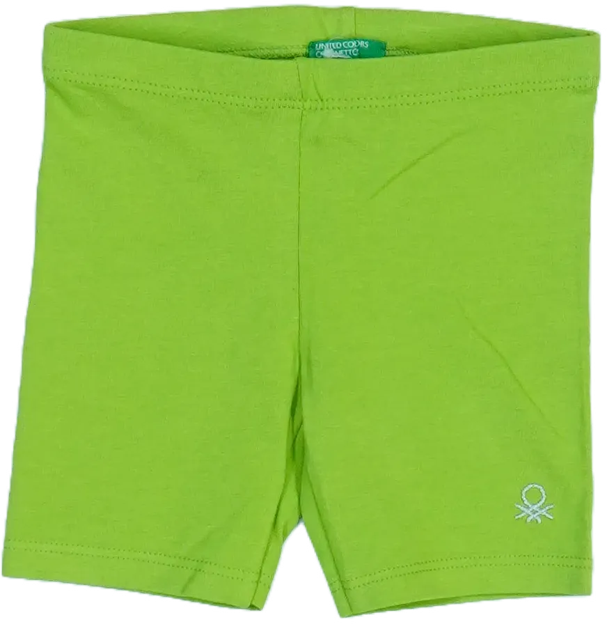 Zöld Benetton Rövidnadrág EU 86 / UK 12-18 hónap / US 18 hónap