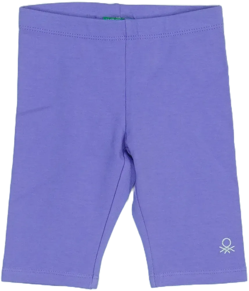 Lila Benetton Rövidnadrág EU 86 / UK 12-18 hónap / US 18 hónap