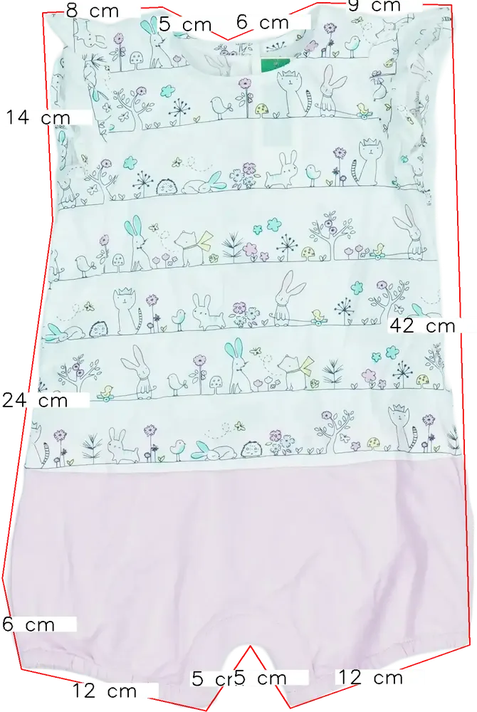 Fehér Benetton Napozó EU 74 / UK 6-9 hónap / US 6-9 hónap