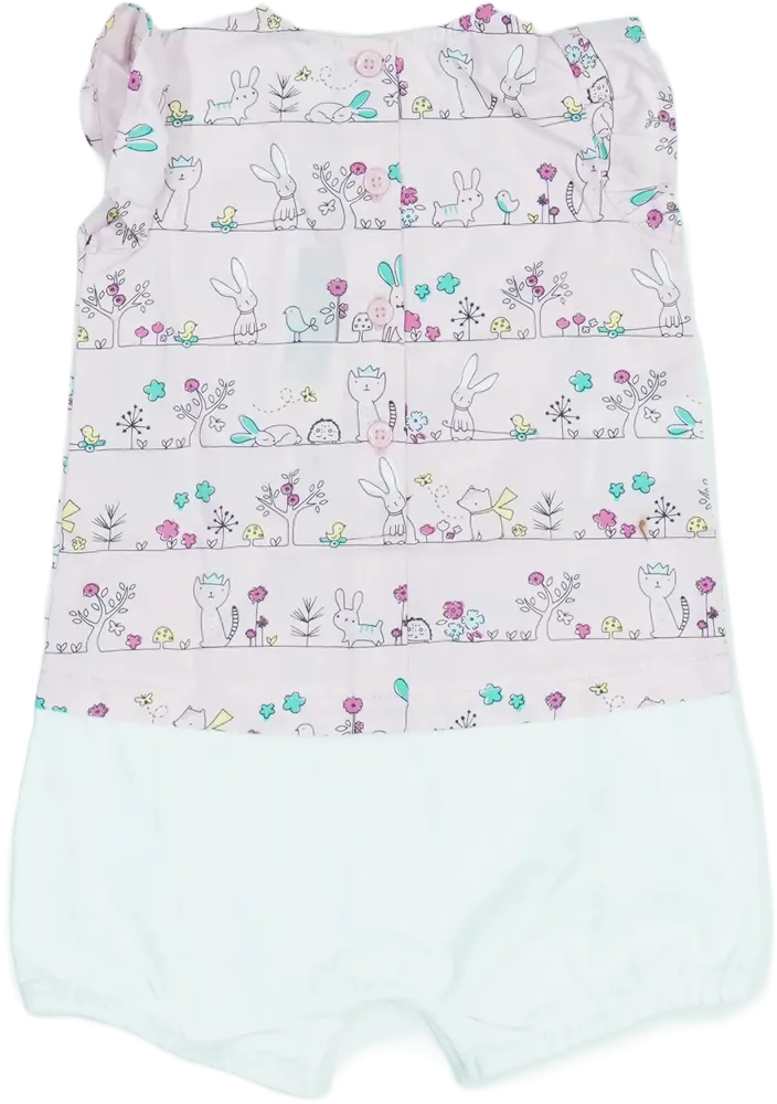 Rózsaszín Benetton Napozó EU 74 / UK 6-9 hónap / US 6-9 hónap