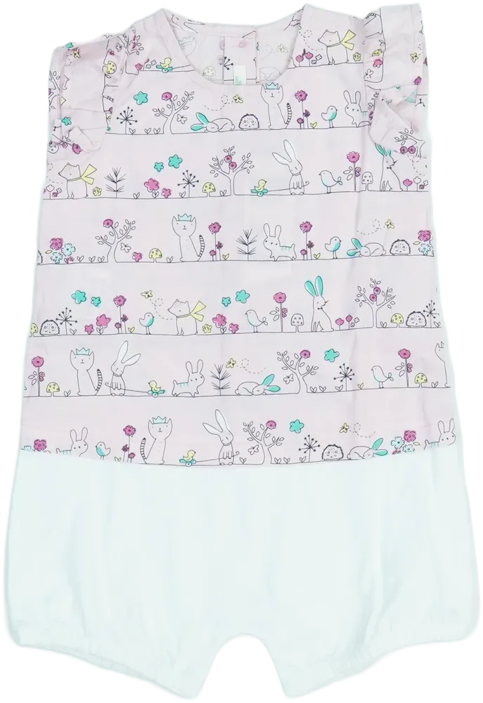 Rózsaszín Benetton Napozó EU 74 / UK 6-9 hónap / US 6-9 hónap