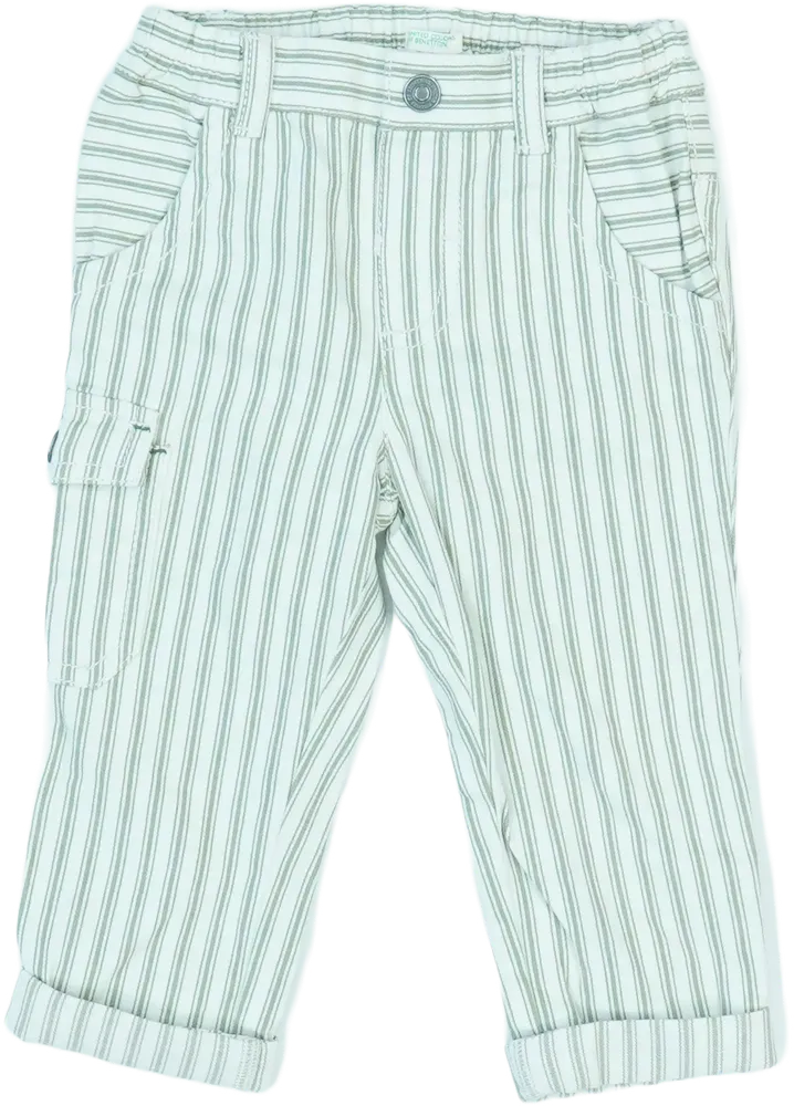 Többszínű Benetton Hosszúnadrág EU 74 / UK 6-9 hónap / US 6-9 hónap