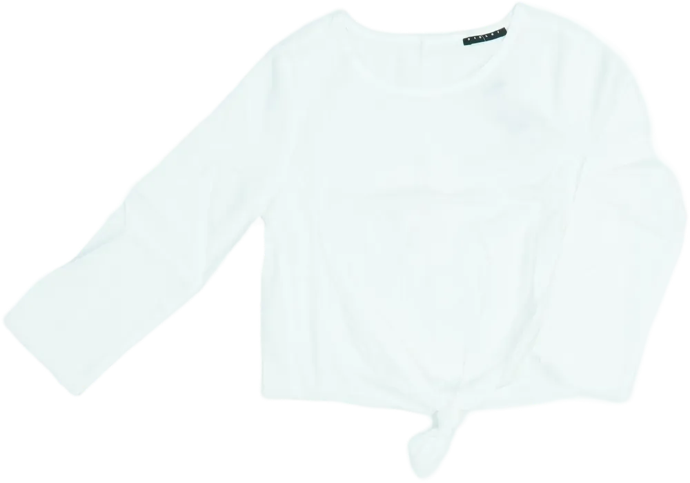 Fehér Sisley Blúz EU 122 / UK 7 év / US 7 év/M