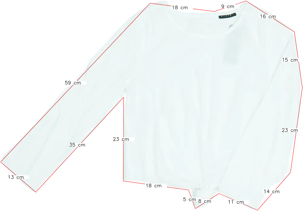 Fehér Sisley Blúz EU 146 / UK 11 év / US 12 év/L