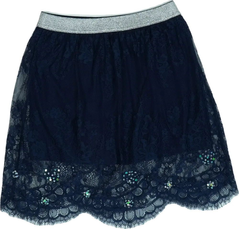 Kék Sisley Szoknya EU 128 / UK 8 év / US 8 év/M