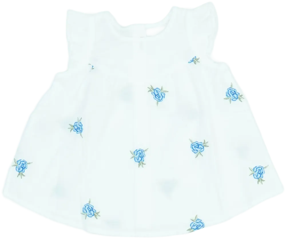 Fehér Benetton Póló EU 74 / UK 6-9 hónap / US 6-9 hónap