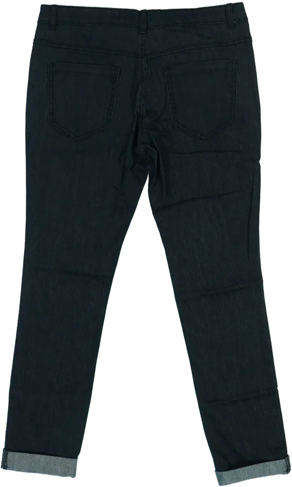 Fekete Benetton Farmernadrág EU 170 / UK 15 év / US XL