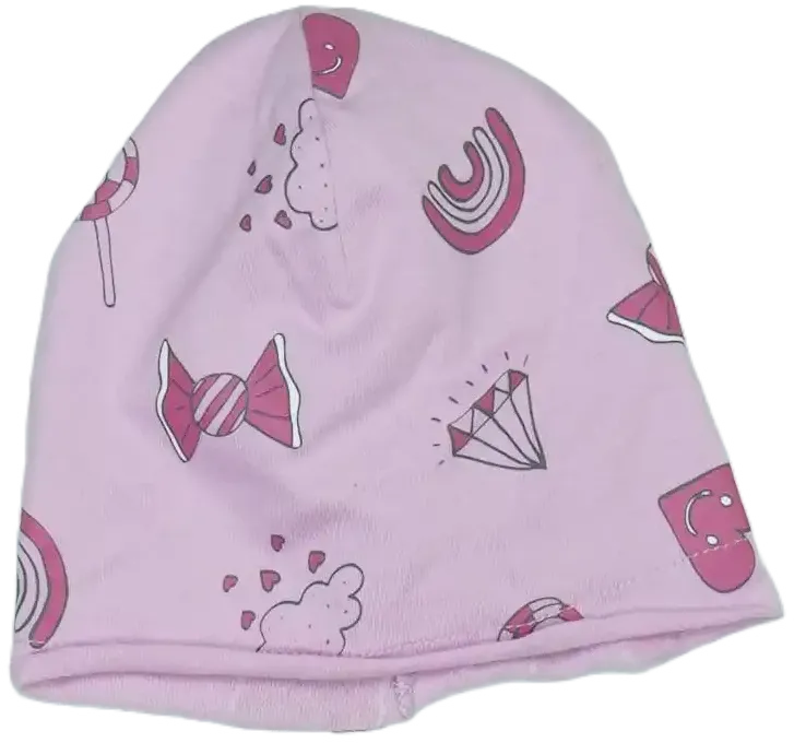 Rózsaszín Benetton Sapka EU 68 / UK 3-6 hónap / US 3-6 hónap