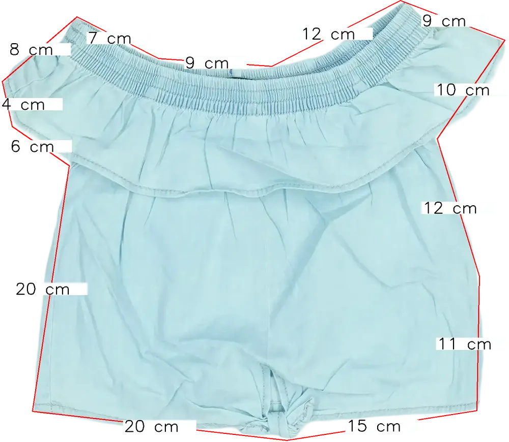 Kék OVS Póló EU 122 / UK 7 év / US 7 év/M