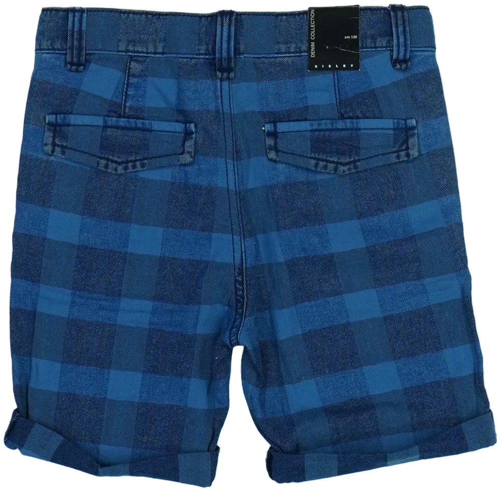 Kék Sisley Rövidnadrág EU 122 / UK 7 év / US 7 év/M