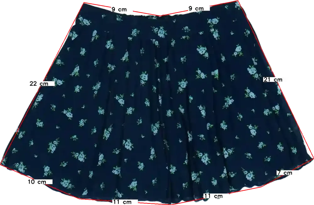 Kék Benetton Szoknya EU 68 / UK 3-6 hónap / US 3-6 hónap