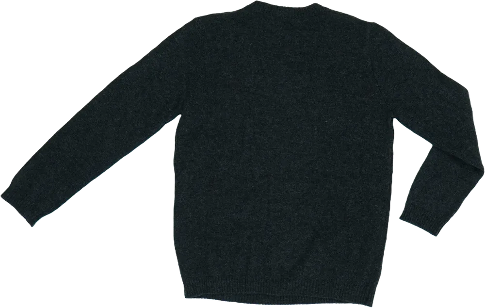 Szürke Benetton Kötött pulcsi EU 110 / UK 5 év / US 5 év/XS