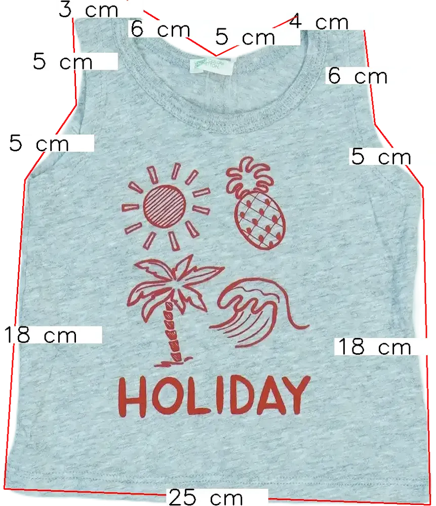 Szürke Benetton Fiú / Férfi atléta EU 62 / UK 0-3 hónap / US 0-3 hónap