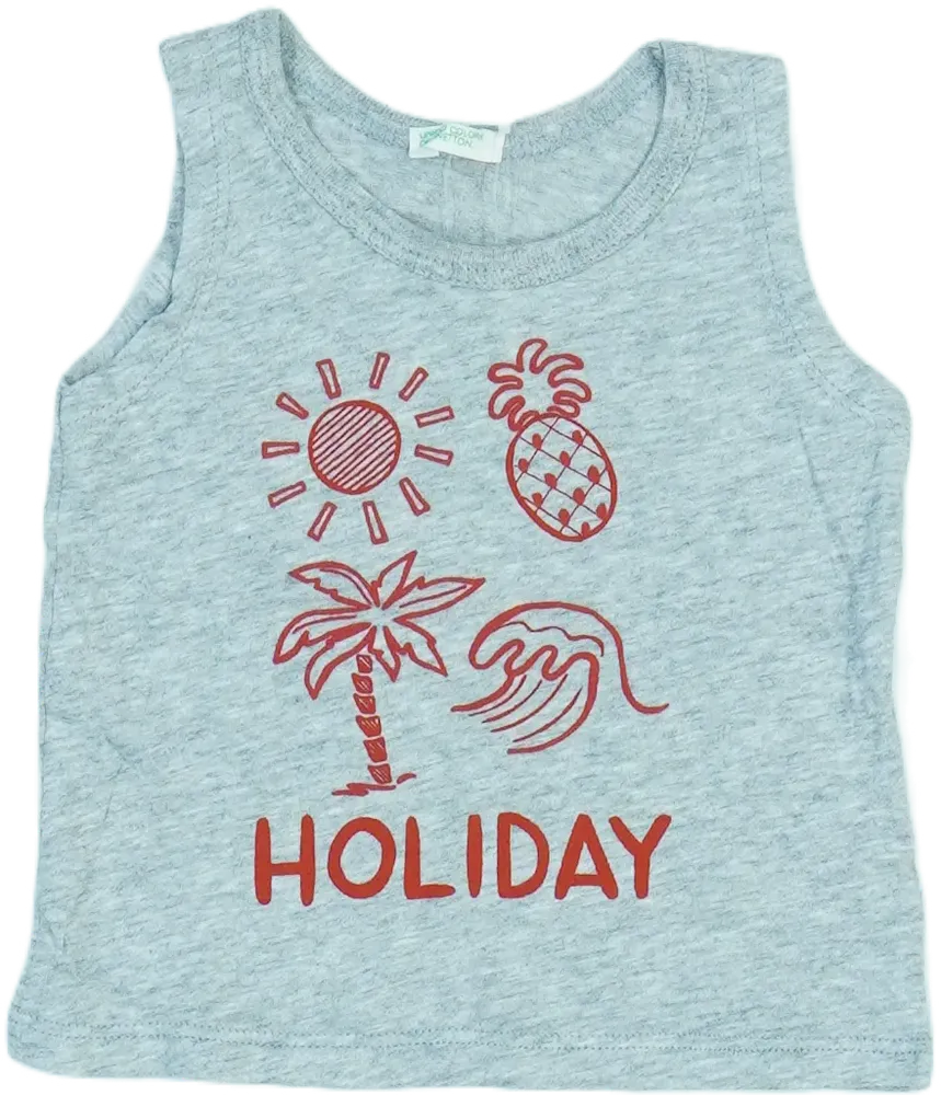 Szürke Benetton Fiú / Férfi atléta EU 62 / UK 0-3 hónap / US 0-3 hónap