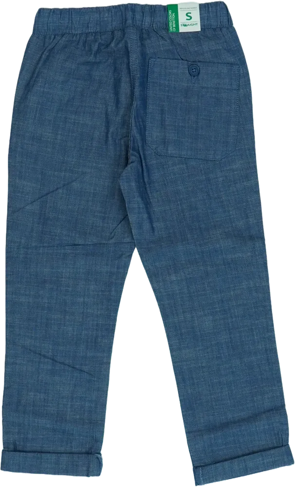 Kék Benetton Hosszúnadrág EU 122 / UK 7 év / US 7 év/M