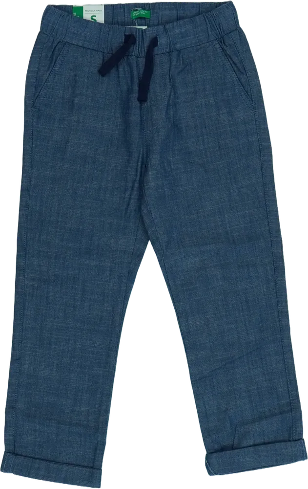 Kék Benetton Hosszúnadrág EU 122 / UK 7 év / US 7 év/M