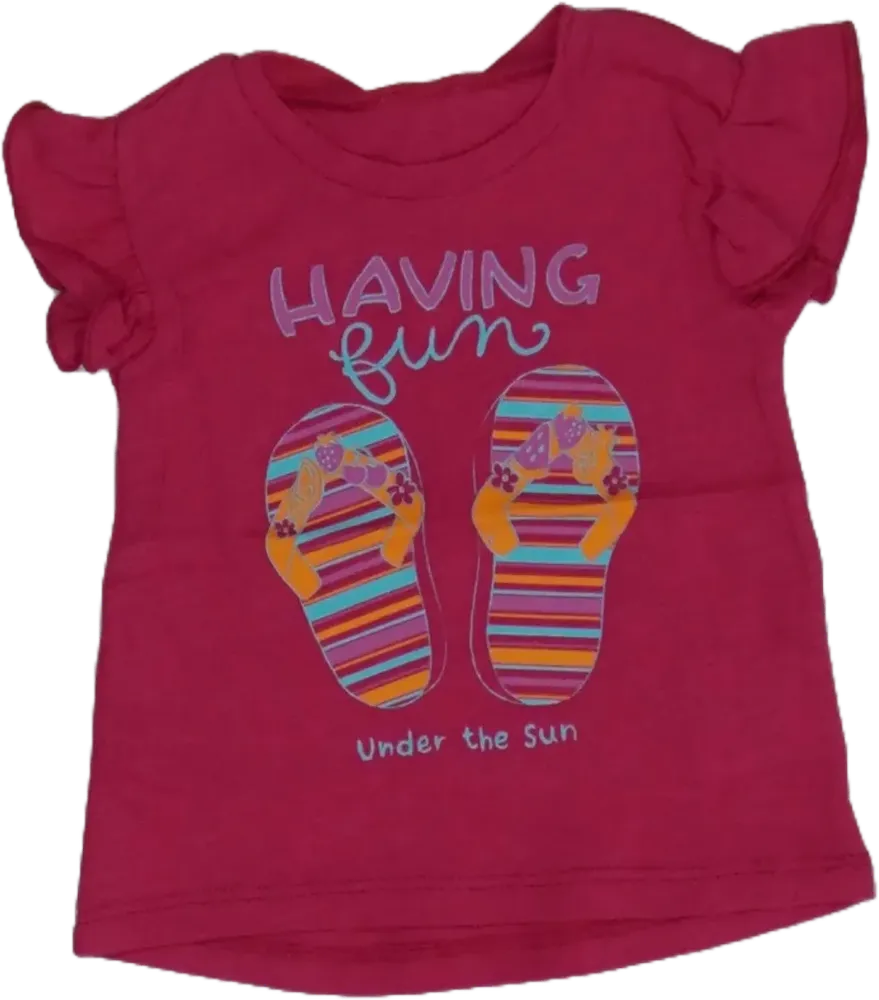 Rózsaszín Benetton Póló EU 62 / UK 0-3 hónap / US 0-3 hónap