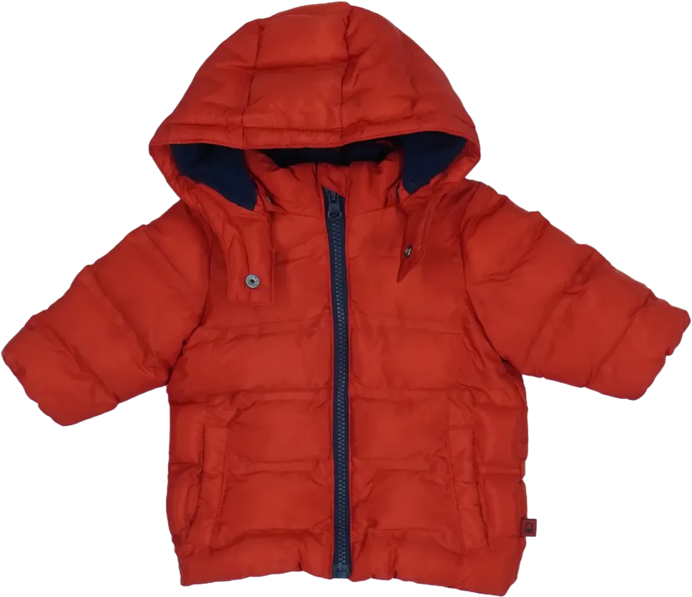 Piros Benetton Télikabát EU 62 / UK 0-3 hónap / US 0-3 hónap