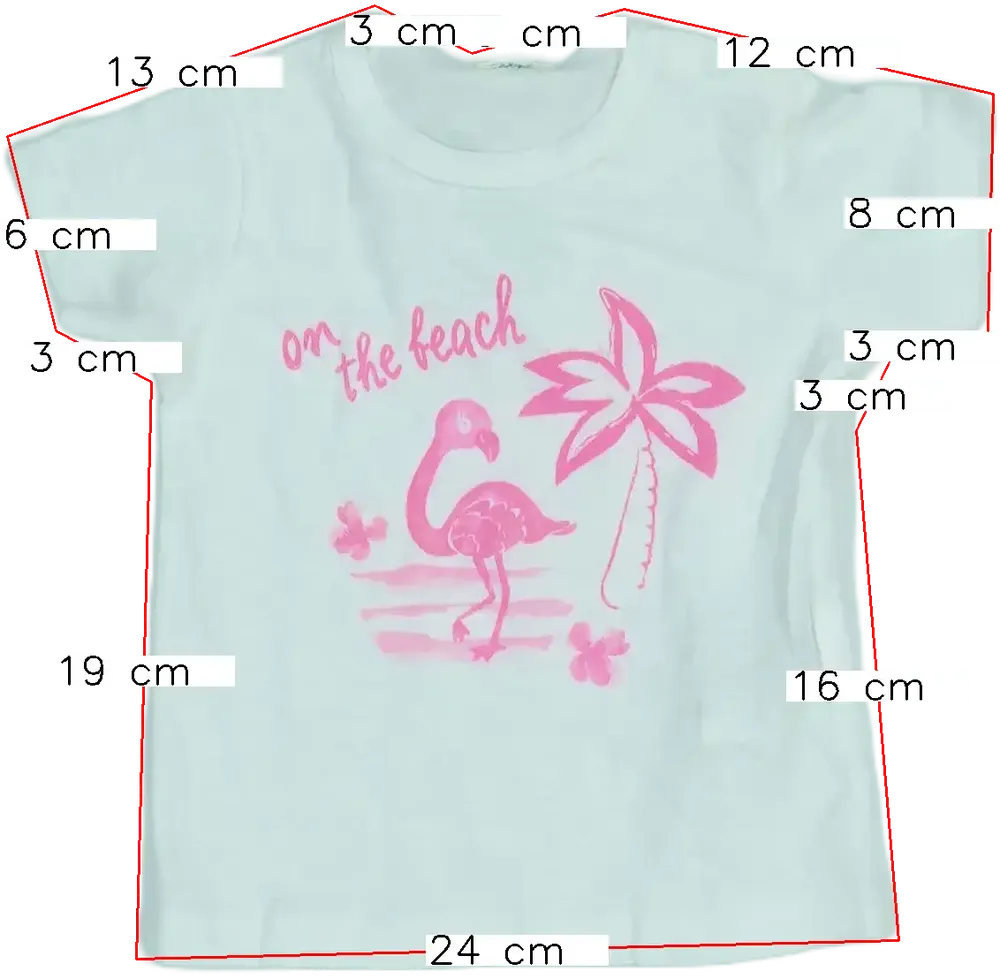 Fehér Benetton Póló EU 68 / UK 3-6 hónap / US 3-6 hónap