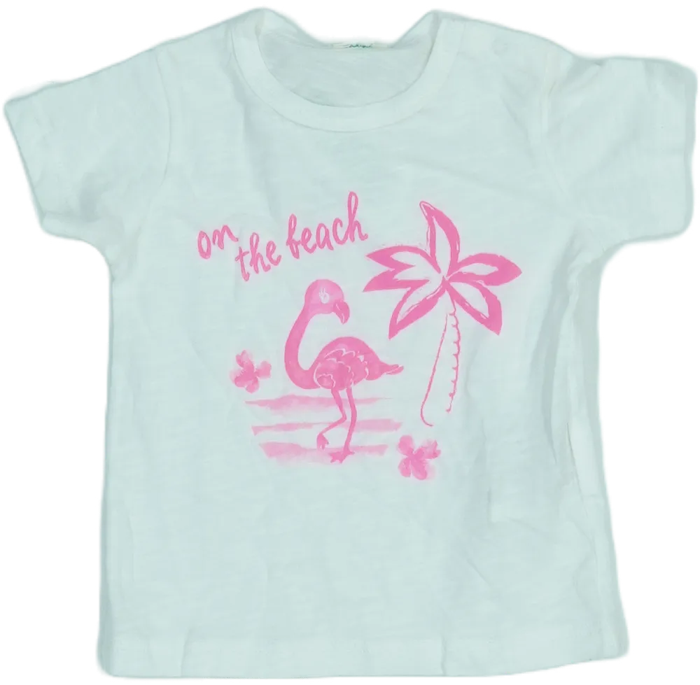 Fehér Benetton Póló EU 68 / UK 3-6 hónap / US 3-6 hónap