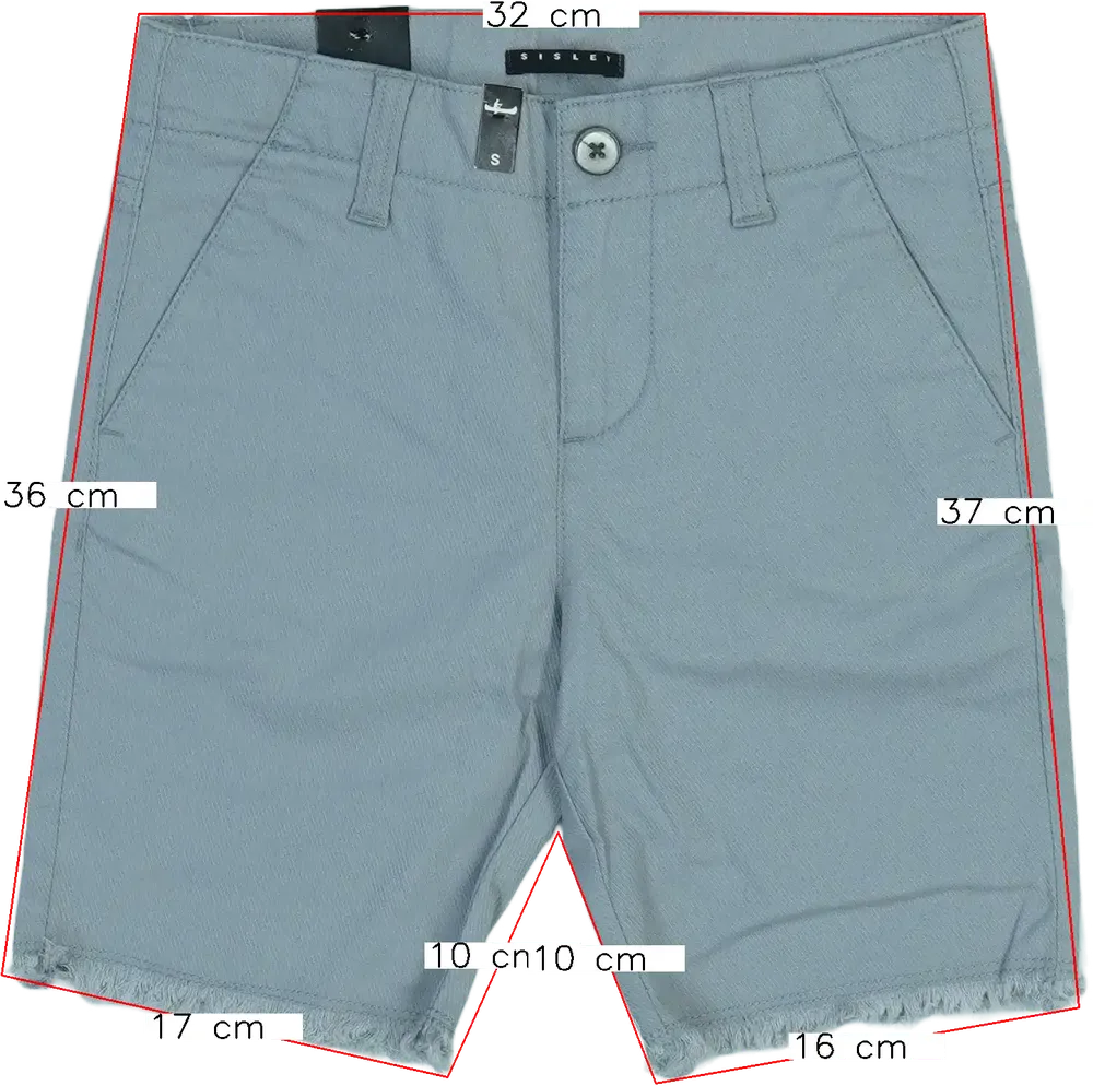 Szürke Sisley Rövidnadrág EU 116 / UK 6 év / US 6 év/S