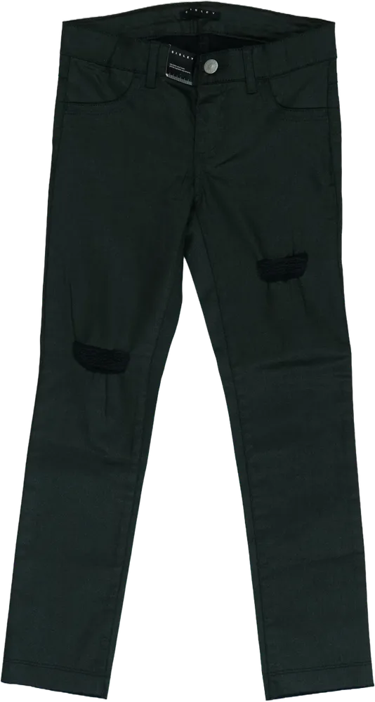 Fekete Sisley Farmernadrág EU 128 / UK 8 év / US 8 év/M