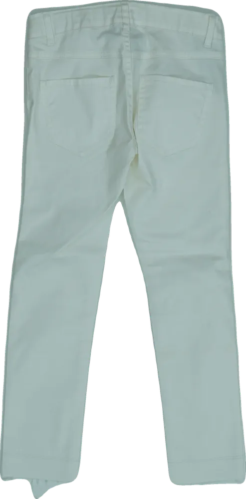 Fehér Sisley Farmernadrág EU 140 / UK 10 év / US 10 év/L