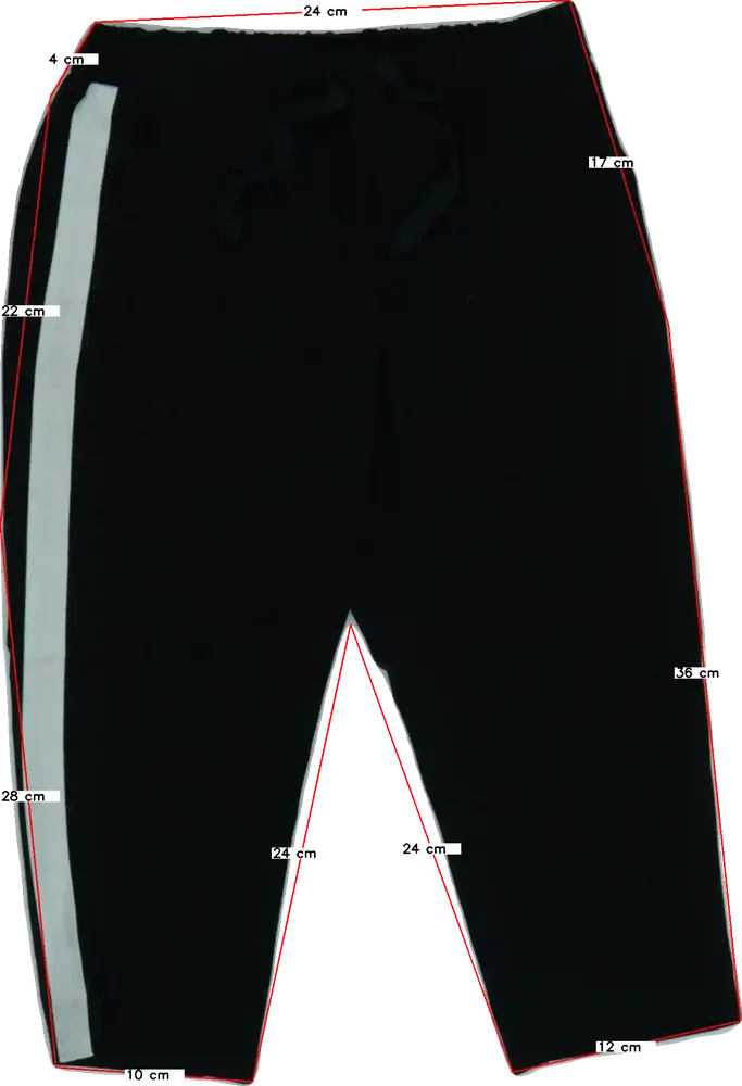 Fekete Benetton Hosszúnadrág EU 110 / UK 5 év / US 5 év/XS