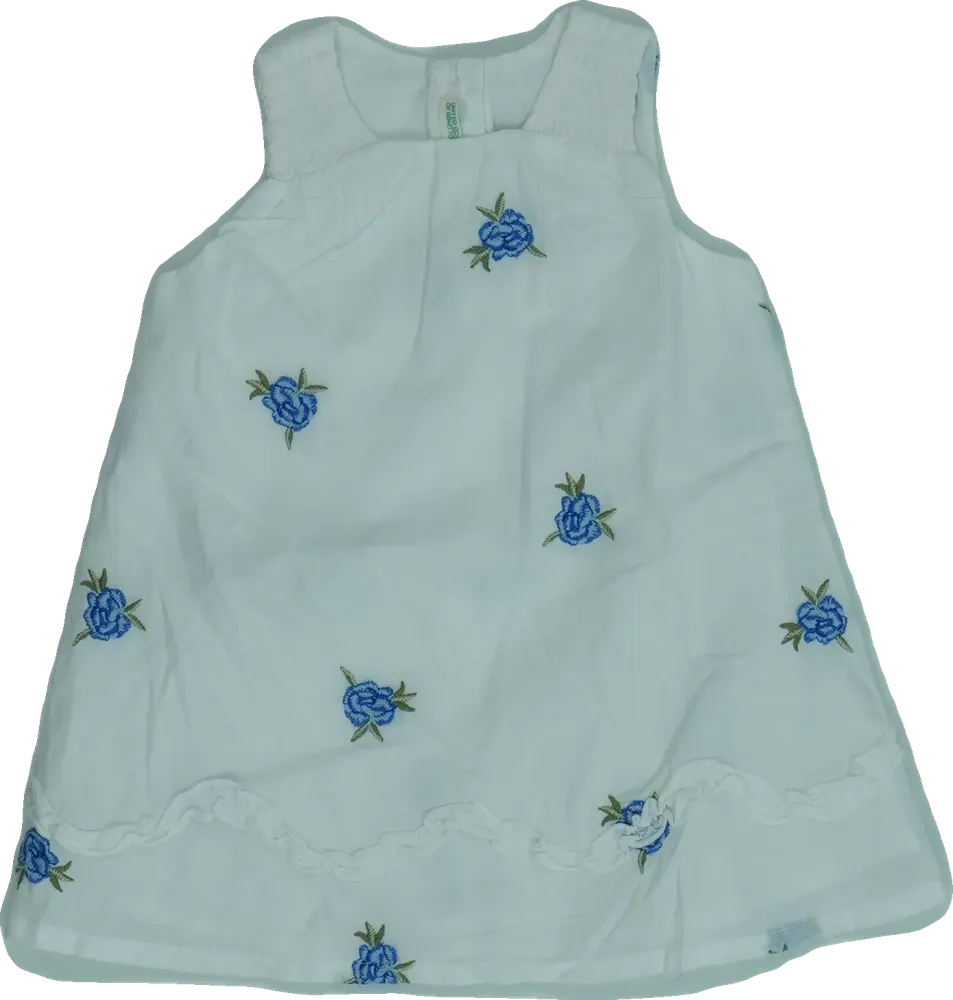 Fehér Benetton Ruha EU 68 / UK 3-6 hónap / US 3-6 hónap