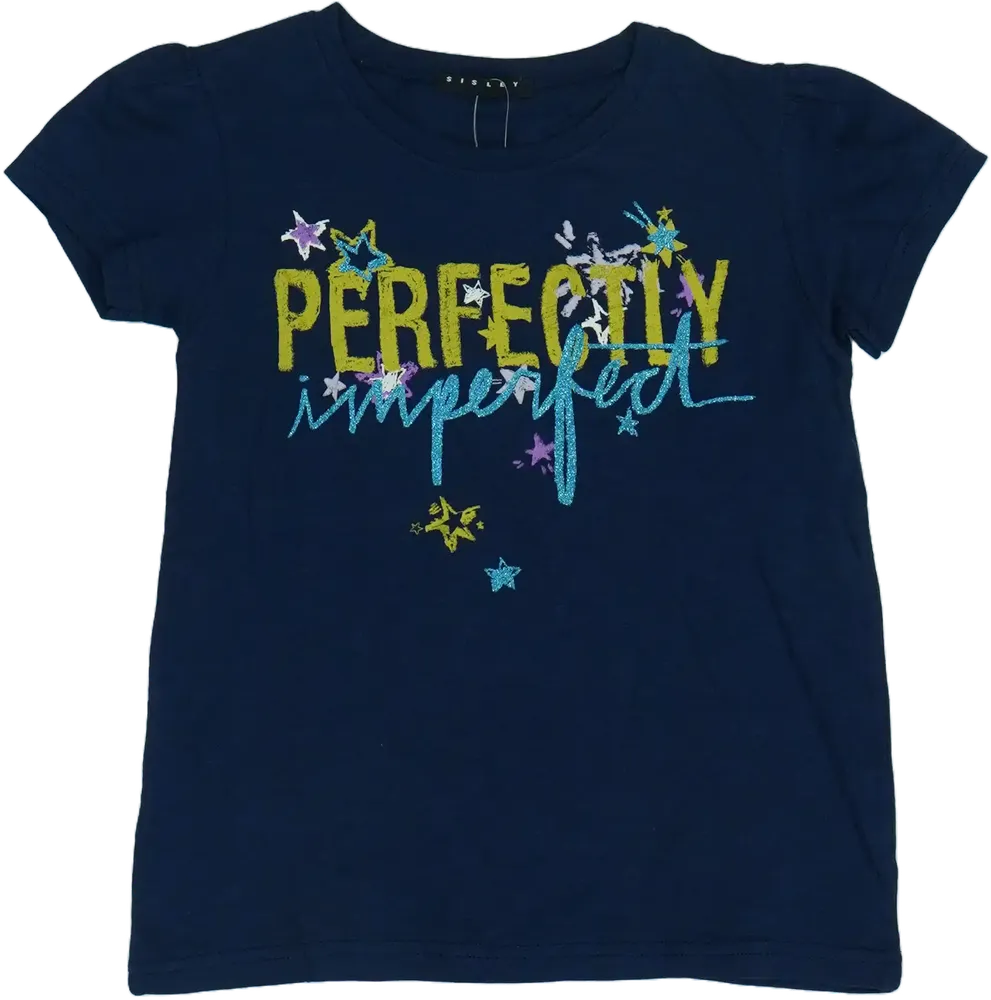 Kék Sisley Póló EU 128 / UK 8 év / US 8 év/M