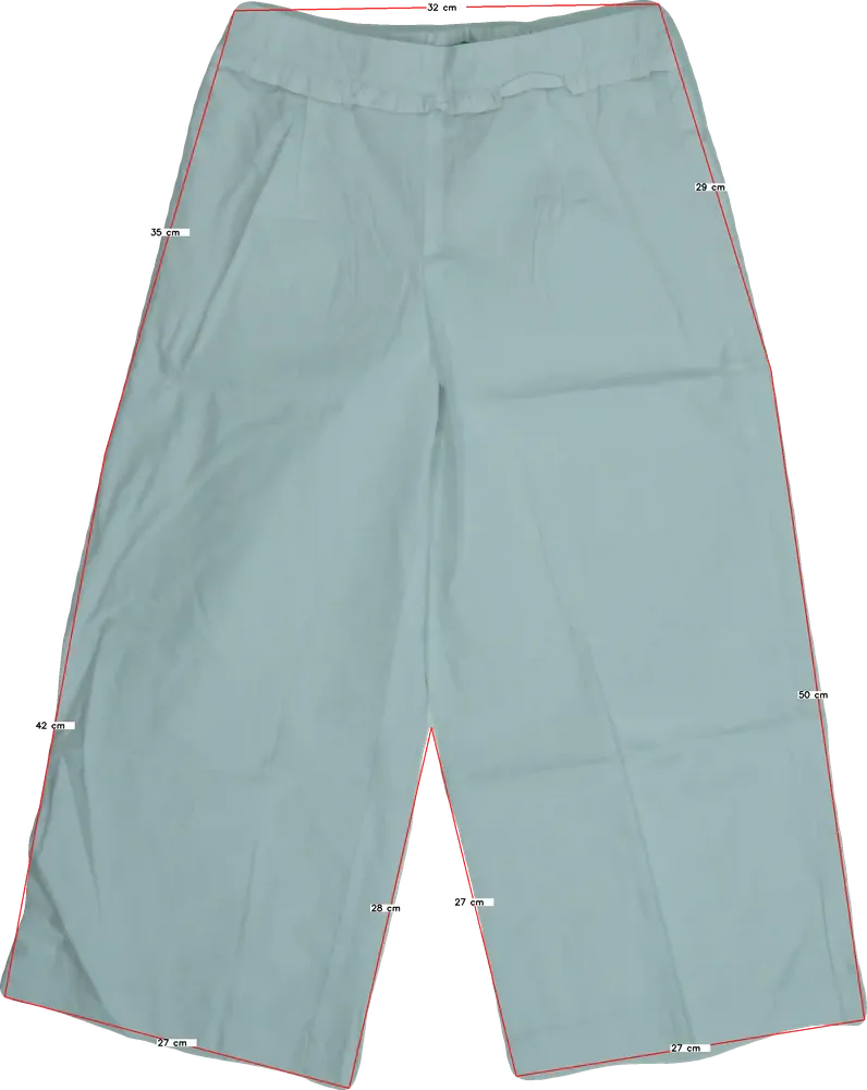 Fehér Benetton Rövidnadrág EU 146 / UK 11 év / US 12 év/L