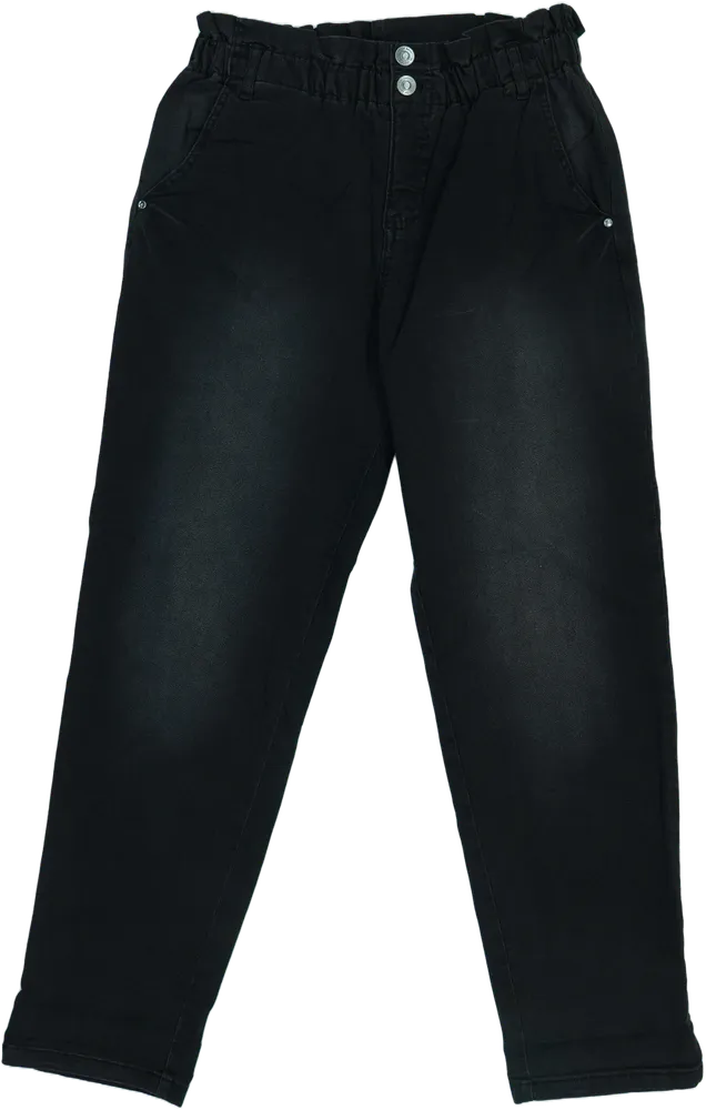 Fekete Benetton Farmernadrág EU 152 / UK 12 év / US 12 év/L