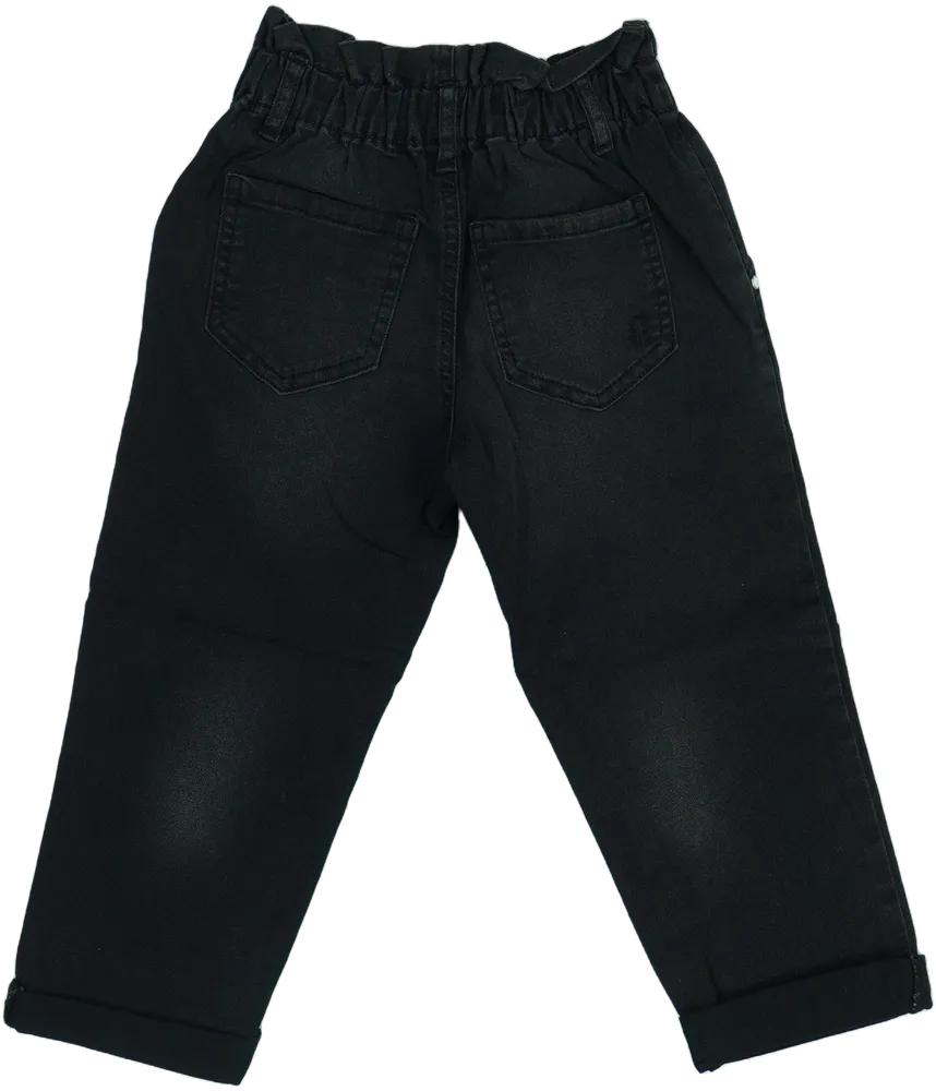 Fekete Benetton Farmernadrág EU 110 / UK 5 év / US 5 év/XS