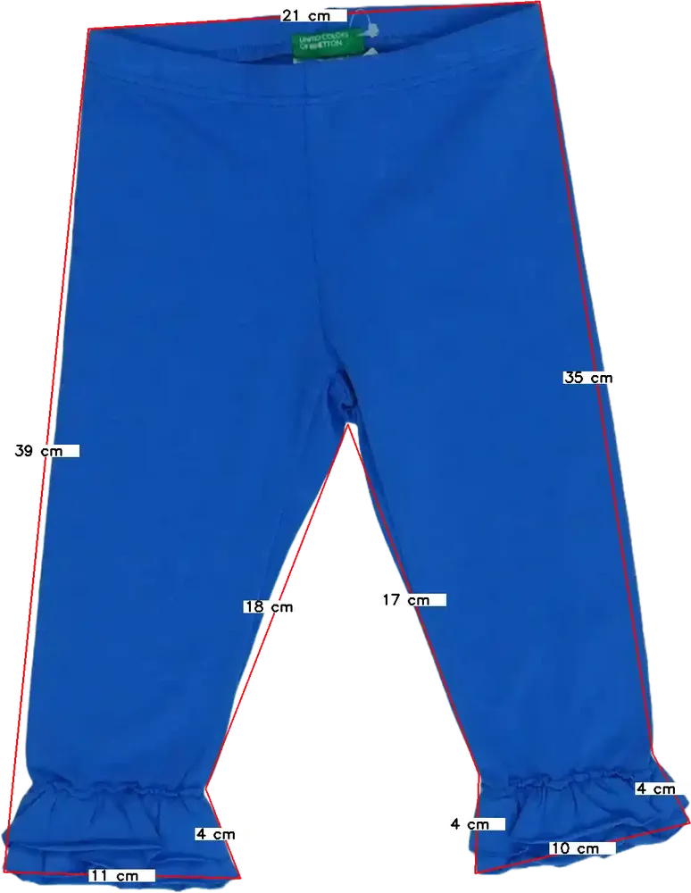 Kék Benetton Leggings EU 80 / UK 9-12 hónap / US 12 hónap