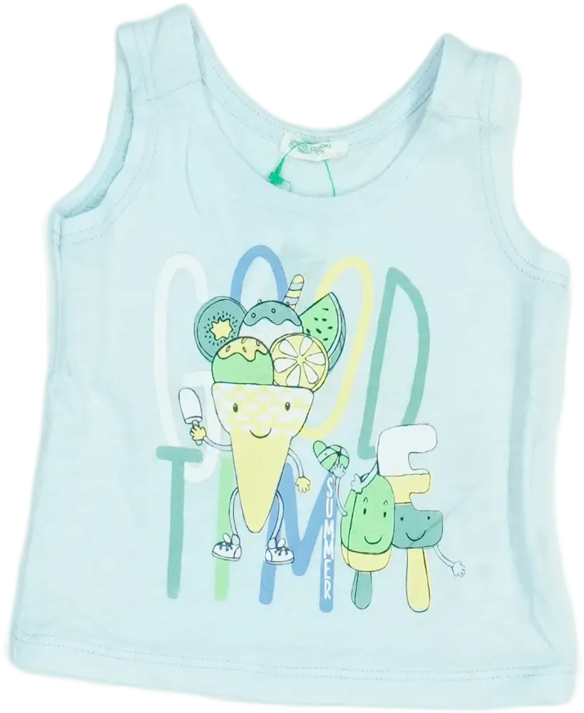 Kék Benetton Fiú / Férfi atléta EU 56 / UK Újszülött / US Újszülött