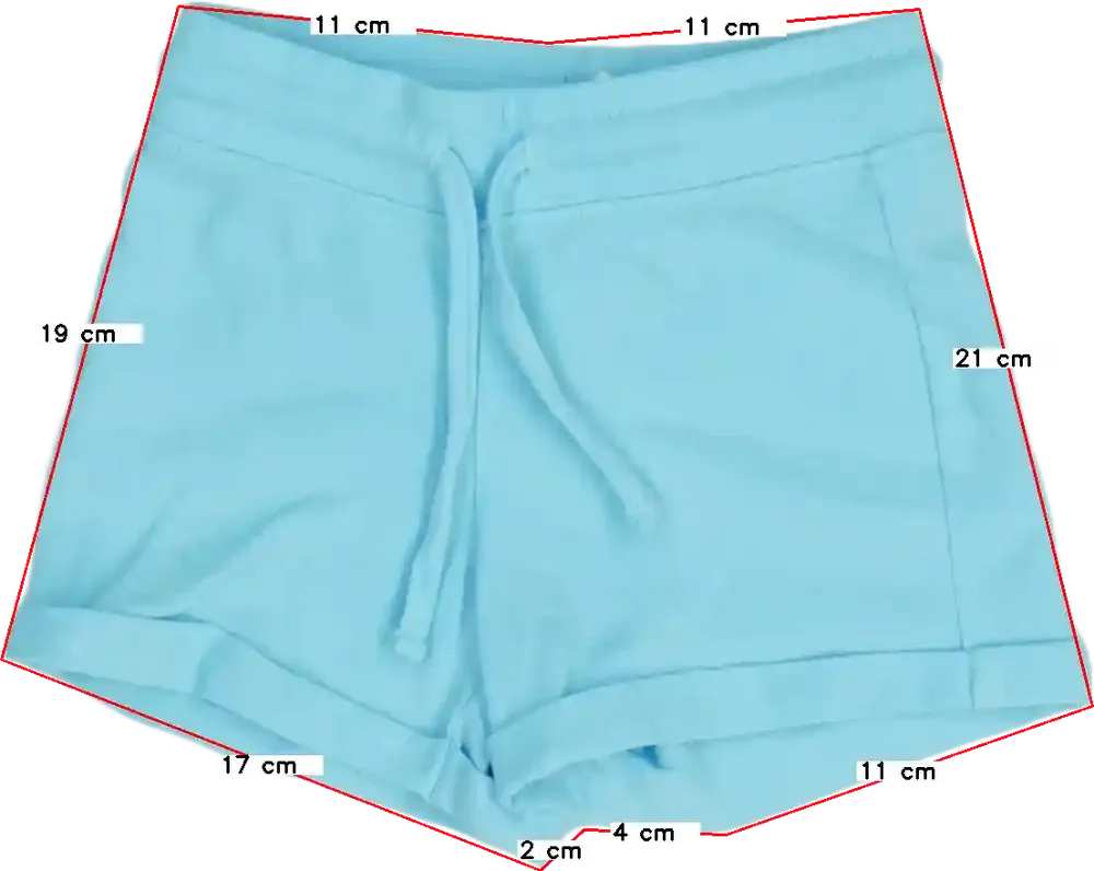 Kék Benetton Rövidnadrág EU 86 / UK 12-18 hónap / US 18 hónap