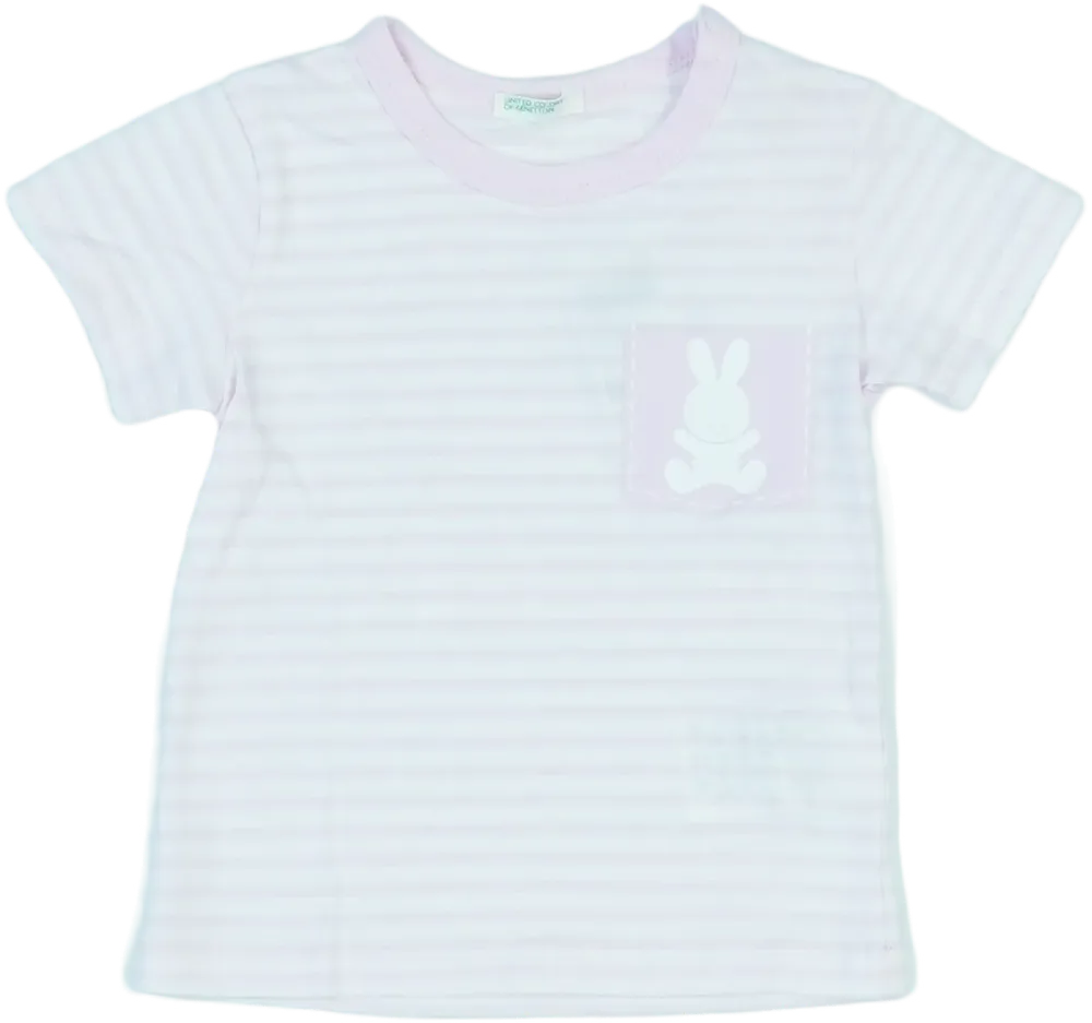 Többszínű Benetton Póló EU 68 / UK 3-6 hónap / US 3-6 hónap